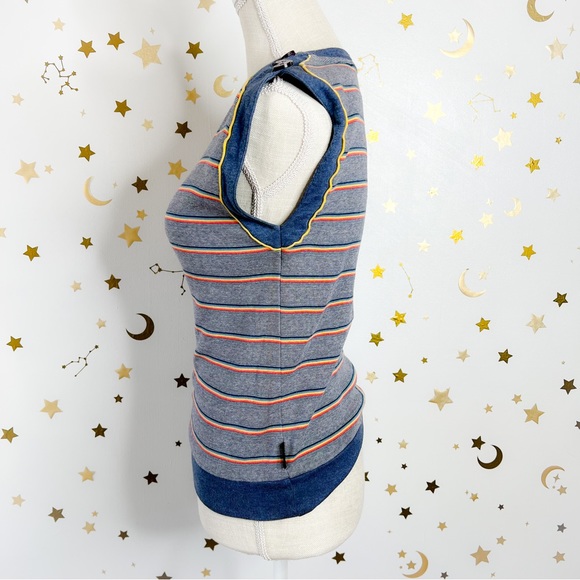 Marc Jacobs Retro Striped Vintage Inspired Sweater Vest Size Extra Small - Picture 4 of 7
